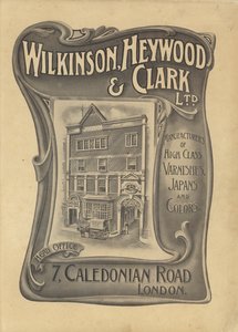 Reklama firmy Wilkinson, Heywood & Clark Ltd (lito) autorstwa English School