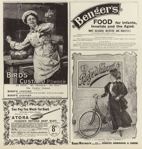 Rozprzestrzeniła się reklama z The Graphic Christmas Numer 1896 autorstwa English School