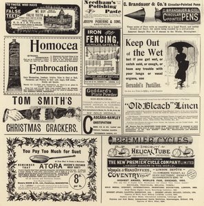 Rozprzestrzeniła się reklama z The Graphic Christmas Numer 1897 autorstwa English School