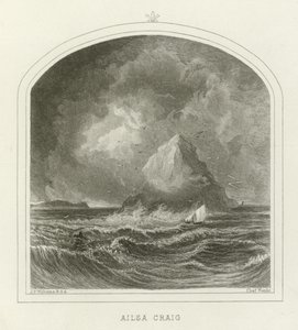 Ailsa Craig autorstwa English School