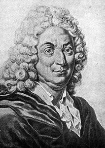 Alain-Rene Lesage (1668-1747) (grawerowanie) autorstwa English School