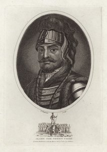 Alaric, wódz gotycki autorstwa English School