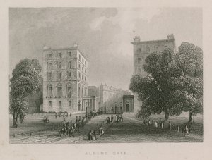 Albert Gate, Kensington Park, Londyn autorstwa English School