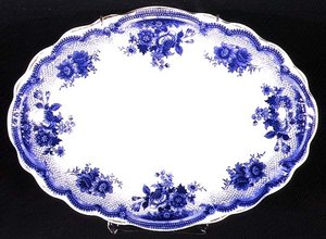 Albertoli wzór Staffordshire talerz, ok. 1860 (ceramika) autorstwa English School