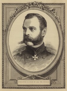 Aleksander II, car wszystkich Rosji (rycina) autorstwa English School