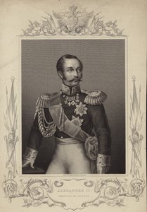 Aleksander II Rosji autorstwa English School