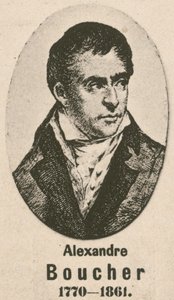 Alexandre Boucher (Grawerowanie) autorstwa English School