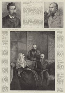 Alfred, Baron Tennyson, Poeta Laureat (grafika) autorstwa English School