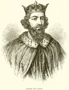 Alfred Wielki autorstwa English School