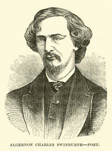 Algernon Charles Swinburne, poeta autorstwa English School