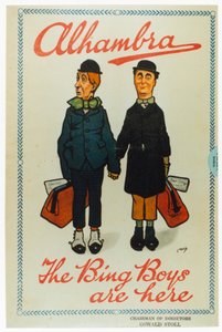 Alhambra. Bing Boys są tutaj autorstwa English School