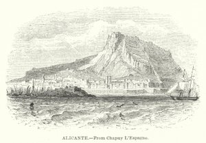 Alicante (grawerunek) autorstwa English School