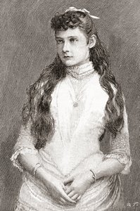Alix z Hesji i nad Renem, później Aleksandra Fiodorowna autorstwa English School