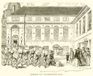 Dzień Almanachu w Stationers Hall autorstwa English School