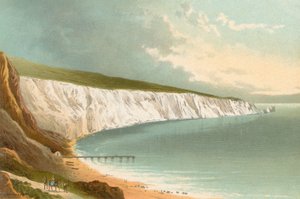 Alum Bay — wyspa Wight autorstwa English School