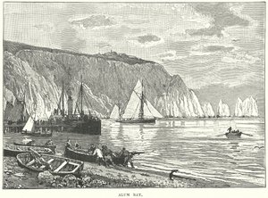 Alum Bay (grawerunek) autorstwa English School