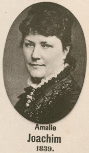 Amalie Joachim (grafika) autorstwa English School