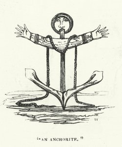 Anchoryt (grawerunek) autorstwa English School