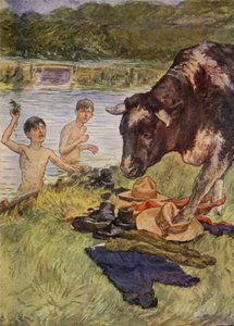 Nieprzewidziany gość (kolor lito) autorstwa English School