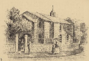 Starożytna kaplica parku Toxteth autorstwa English School