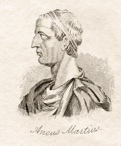 Ancus Marcius, ze „Słownika historycznego Krabba”, opublikowanego w 1825 r. autorstwa English School