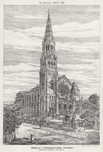 Anerley Congregational Church (rycina) autorstwa English School