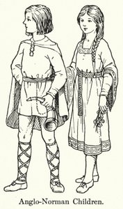 Dzieci anglo-normańskie autorstwa English School