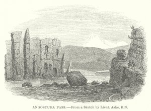 Angostura Pass (grawerunek) autorstwa English School
