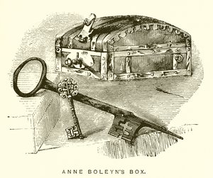 Pudełko Anny Boleyns autorstwa English School