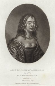 Anna Księżna Albemarle autorstwa English School