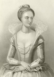 Anna Duńska, królowa króla Jakuba I autorstwa English School
