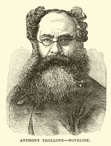 Anthony Trollope, powieściopisarz autorstwa English School
