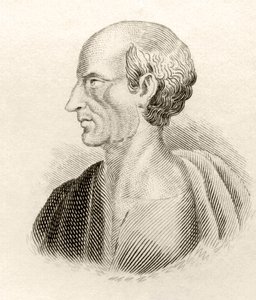 Antystenes, ze „Słownika historycznego krabów”, opublikowanego w 1825 r. autorstwa English School