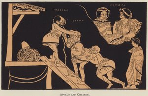 Apollo i Cheiron autorstwa English School