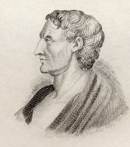Arystoteles, ze „Słownika historycznego krabów”, opublikowanego w 1825 r. autorstwa English School