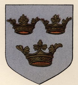 Ramiona noszone przez Wielką Lożę All England, c.1725, z Historii masonerii, tom II, wydanej przez Thomasa C. Jacka, Londyn, 1883 autorstwa English School