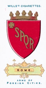 Ramiona Rzymu (chromolitho) autorstwa English School