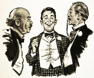 Arnold Bennett: scena z Karty autorstwa English School
