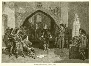Aresztowanie Lorda Strafforda, 1640 autorstwa English School