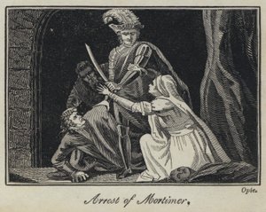 Aresztowanie Mortimera autorstwa English School