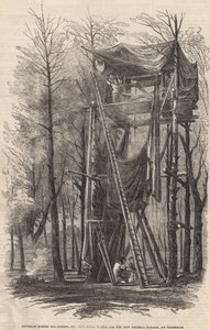 Artesian Boring Machinery do pozyskiwania wody do nowego Crystal Palace autorstwa English School