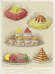 Galaretki artystyczne autorstwa English School