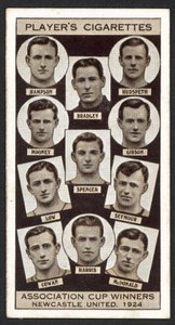 Zwycięzcy Pucharu Stowarzyszenia, Newcastle United autorstwa English School