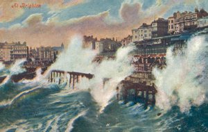 W Brighton (druk kolorowy) autorstwa English School