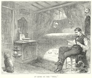 W domu na "Pera" (grawerunek) autorstwa English School