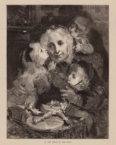 Narodziny roku (grawerunek) autorstwa English School