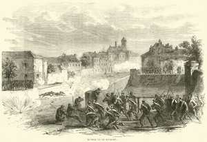 Atak na Le Bourget, październik 1870 autorstwa English School