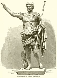 Cezara Augusta. (Znaleziony w Pompejach) autorstwa English School