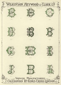 BA, BB, BC, BD, BE, BF, BG, BH, BI, BJ, BK, BL autorstwa English School