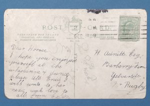 Tył krawata po kubku, (tusz na karcie) (para 315222) autorstwa English School